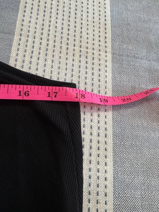 Umgee Black Sleeveless Lace Extender Tank- Black - Picture 7 of 7